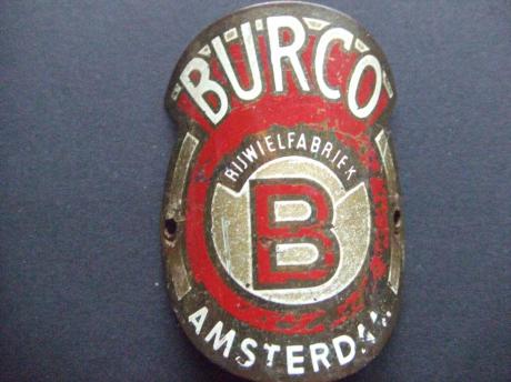 Burco rijwielfabriek Amsterdam balhoofdplaatje 5